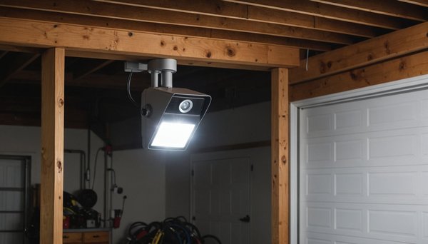 Simplifiez l'éclairage de votre garage avec un détecteur de mouvement ultra-sécurisé !